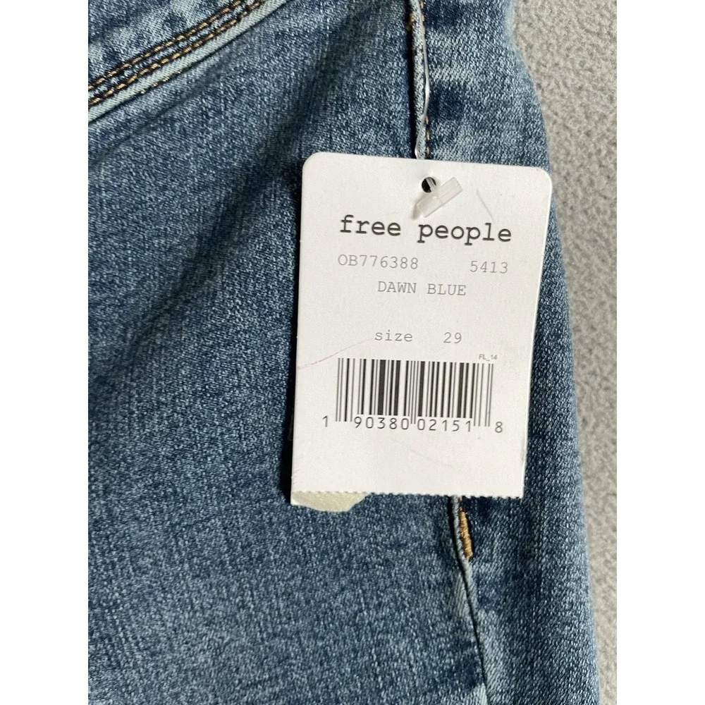 Free People We the Free Dawn Blue Flair Jeans New! 29x31‎ Stretch